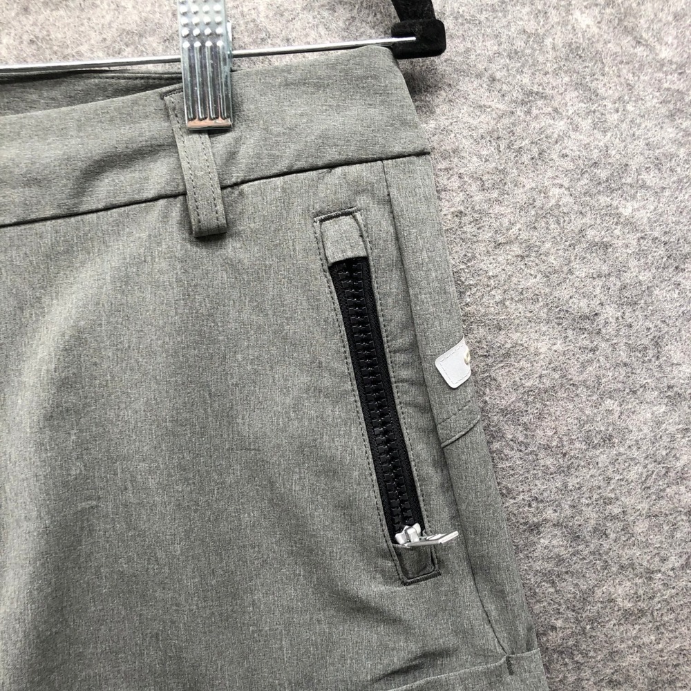 Adidas Adipure Golf Shorts Womens S Gray Performance Athletic Casual Outdoor - Picture 3 of 8
